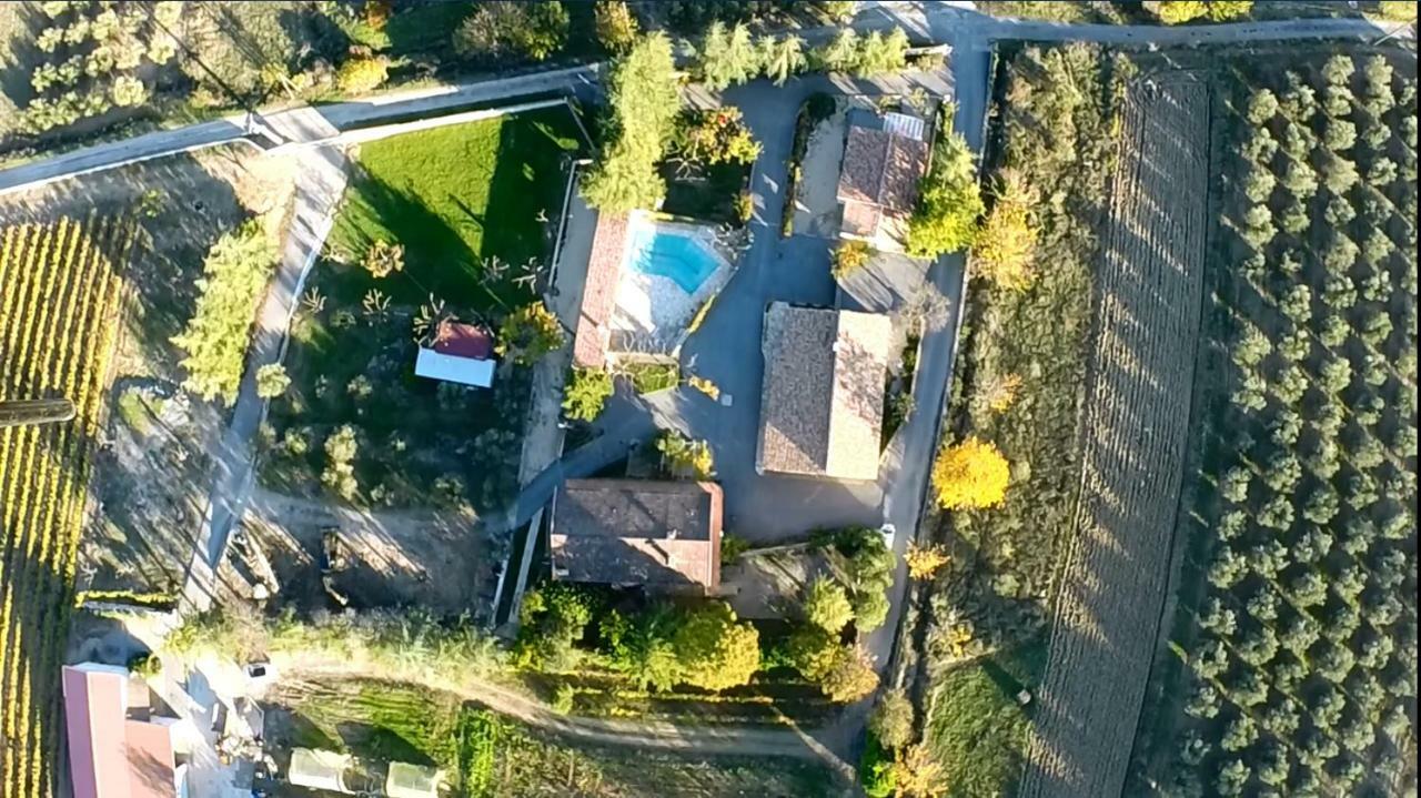Domaine De Charoussas Le Mas De Mon Pere Lagorce  Eksteriør billede